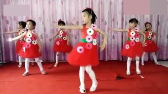 幼儿跳舞视频大全集,童真舞动，快乐成长